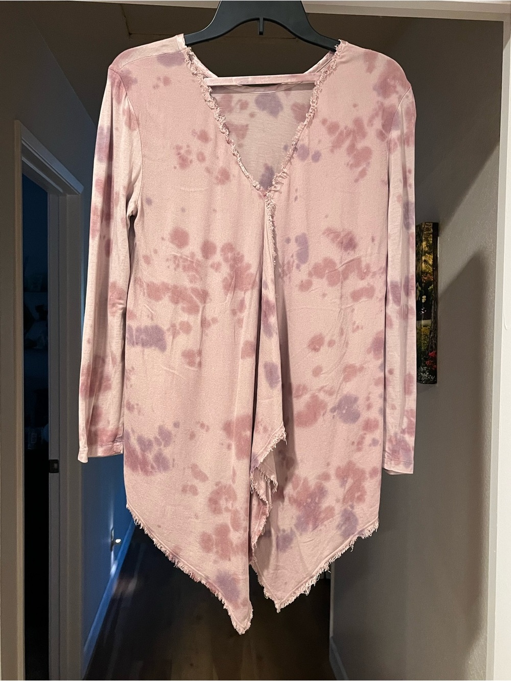 Tie Dye Sharkbite Hem Top